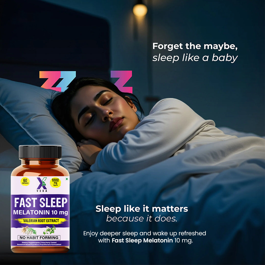 Melatonin 10mg with Valerian Extract