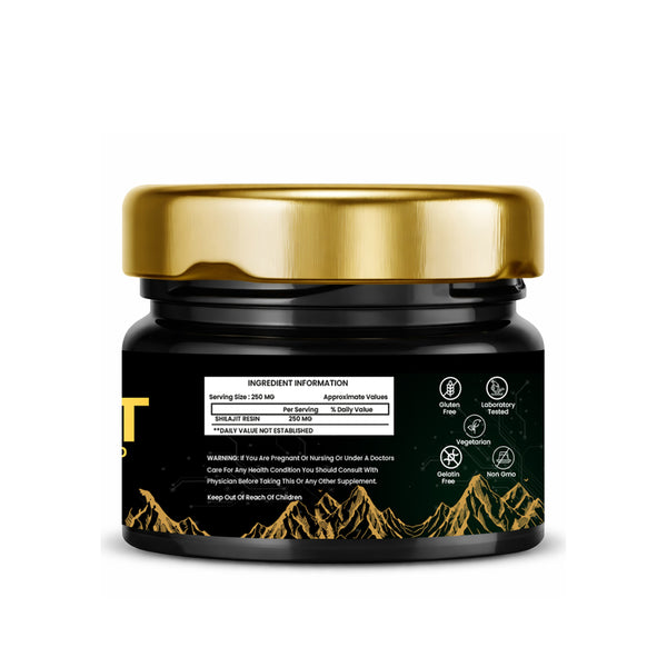 Pure Himalayan Shilajit Gold Resin | 100% Natural & Authentic