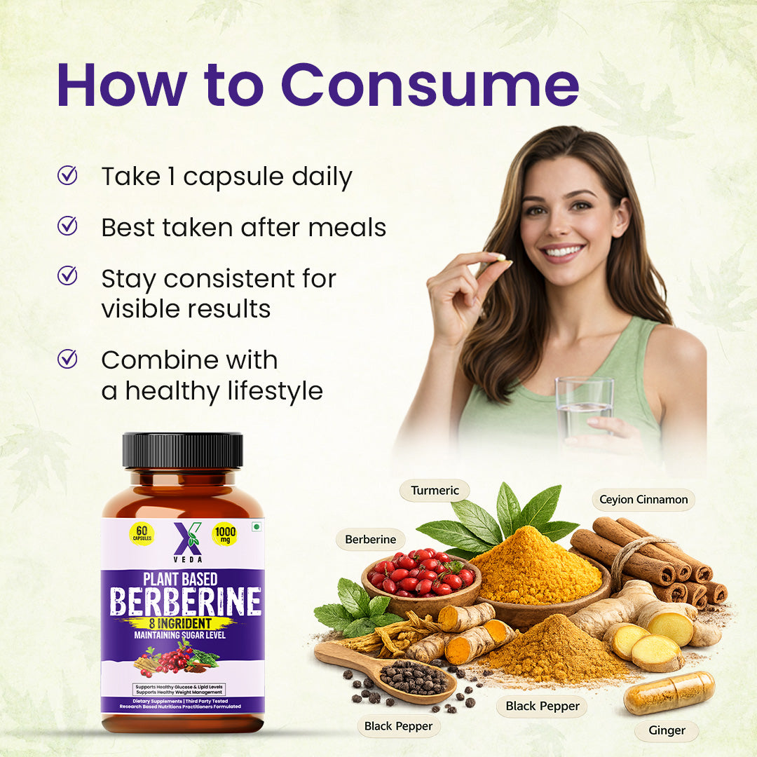 X Veda Plant-Based Multivitamin – 60+ Essential Nutrients