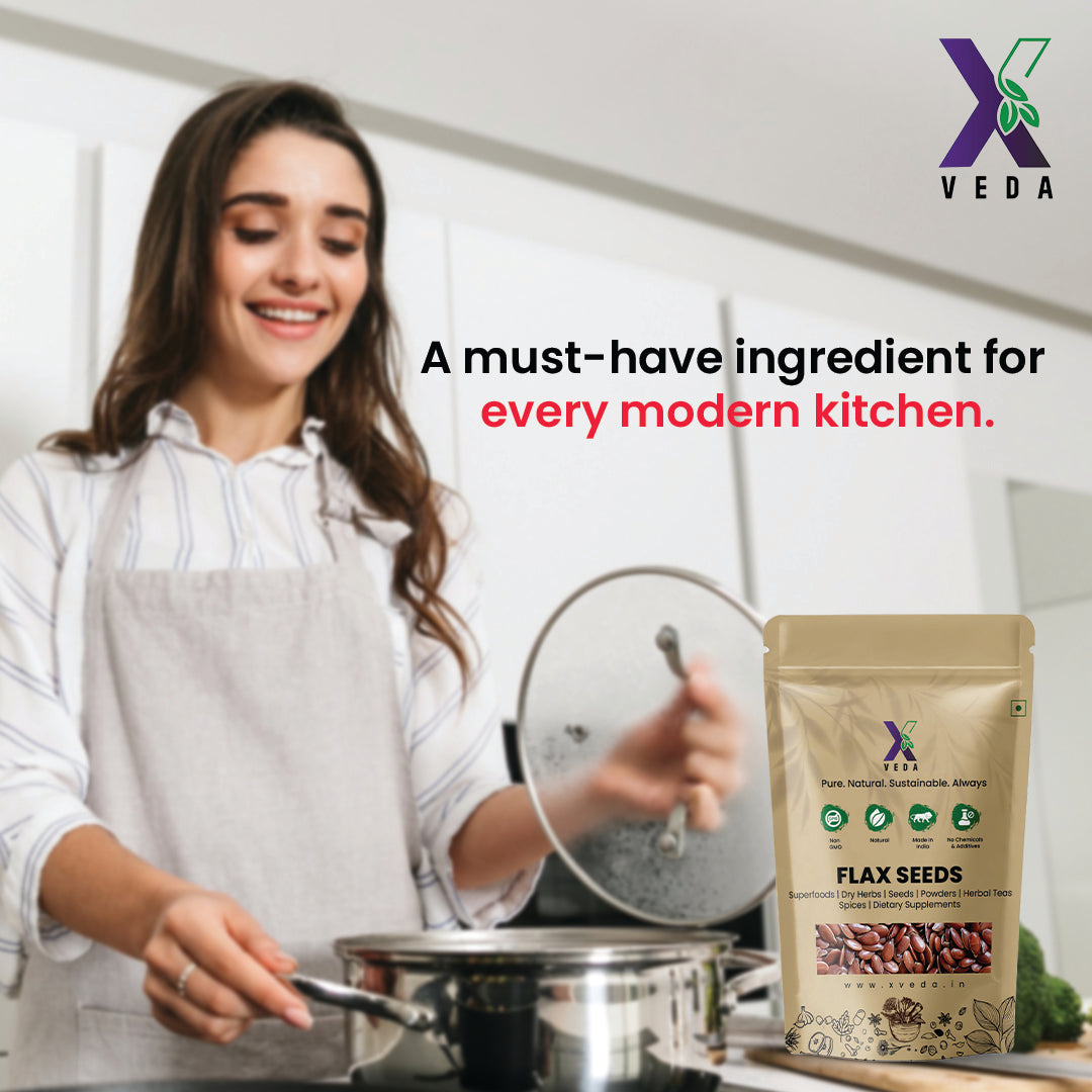 Flax Seeds (Alsi) | 100% Pure & Natural | Omega-3 Rich Superfood | High Fiber & Protein