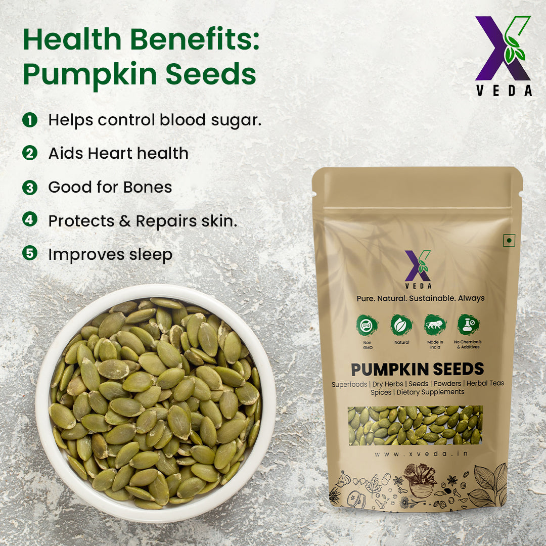 Pumpkin Seeds | 100% Natural & Raw | Nutrient-Rich Superfood Seeds