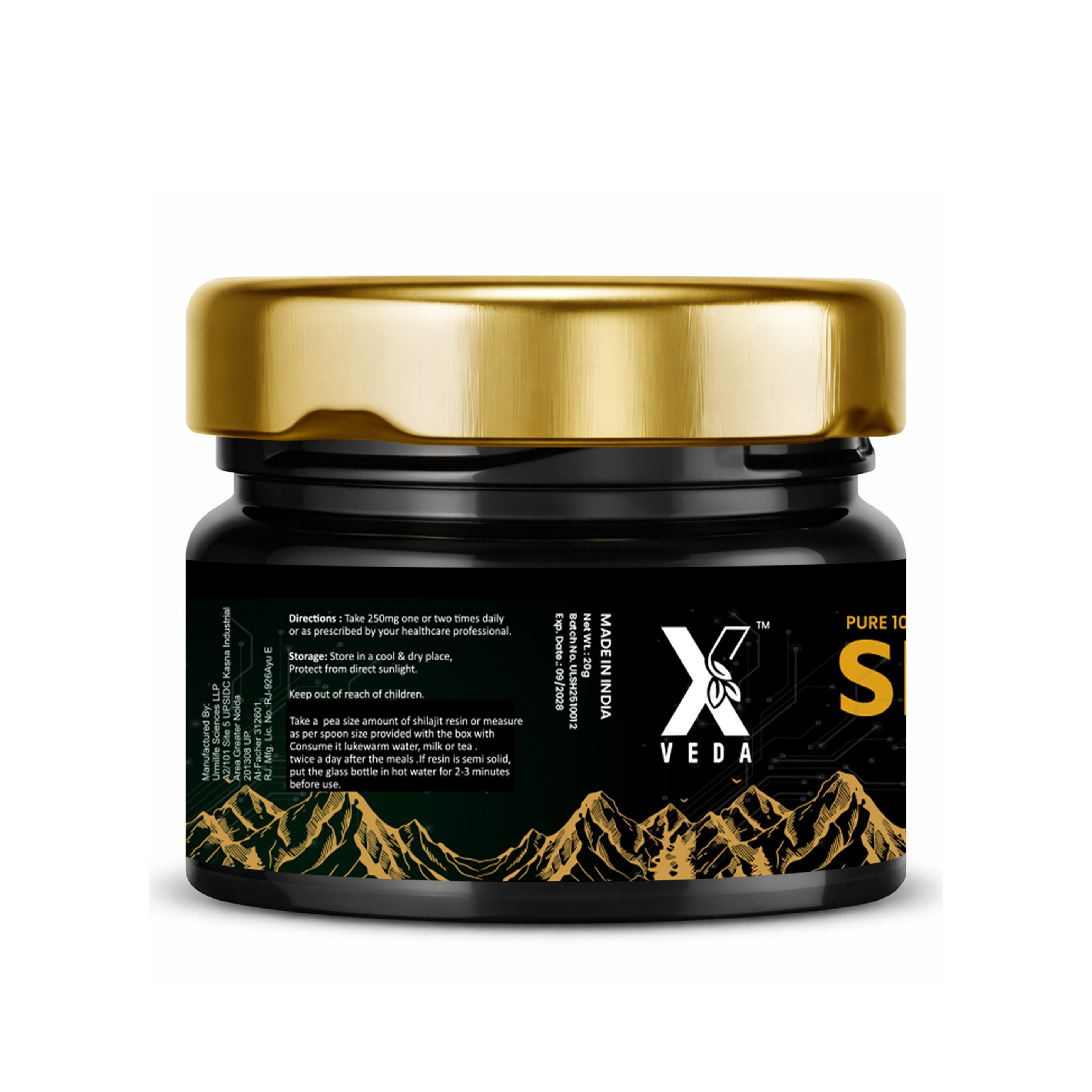 Pure Himalayan Shilajit Gold Resin | 100% Natural & Authentic