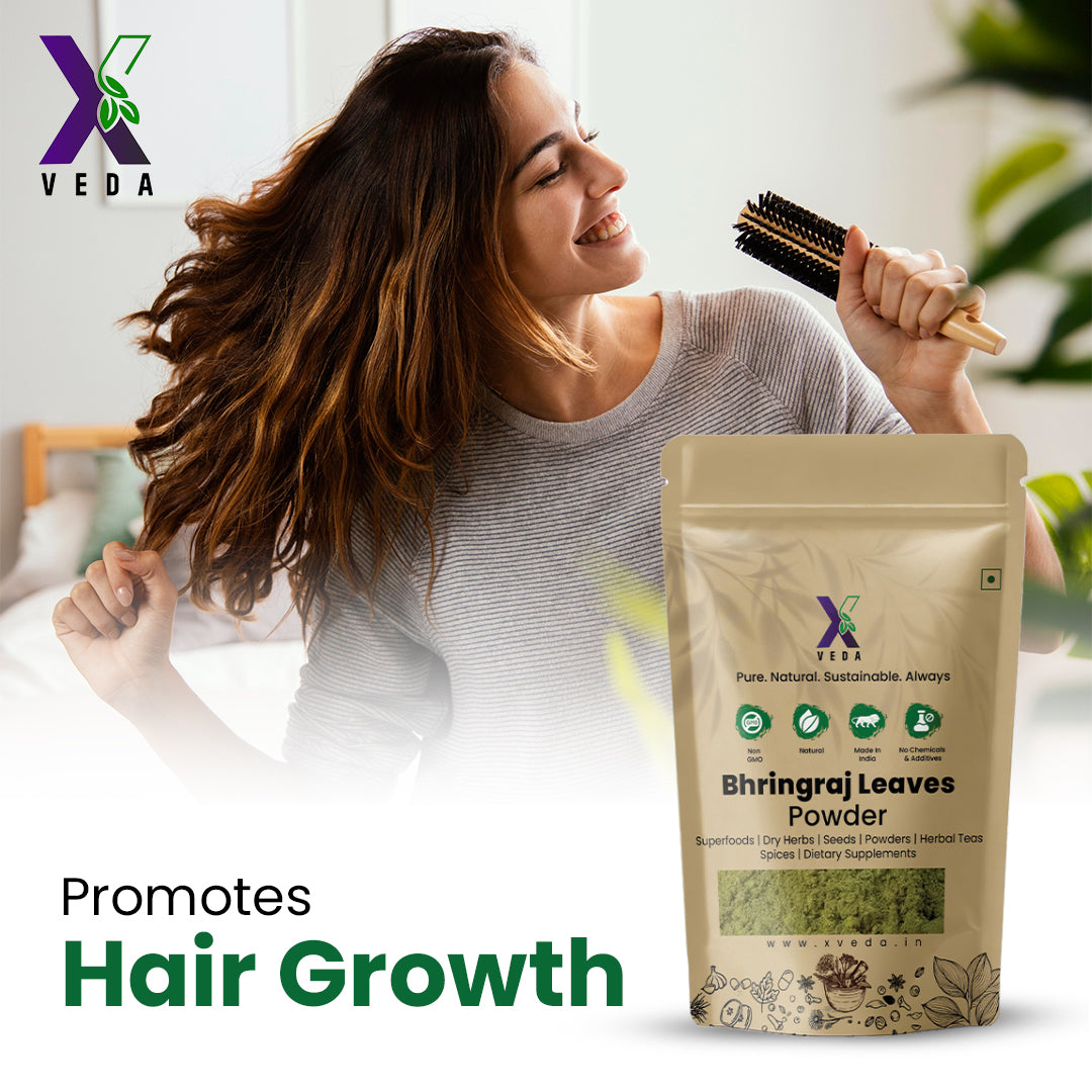 Bhringraj Leaves Powder | 100% Pure & Natural | Hair Care & Wellness Herb