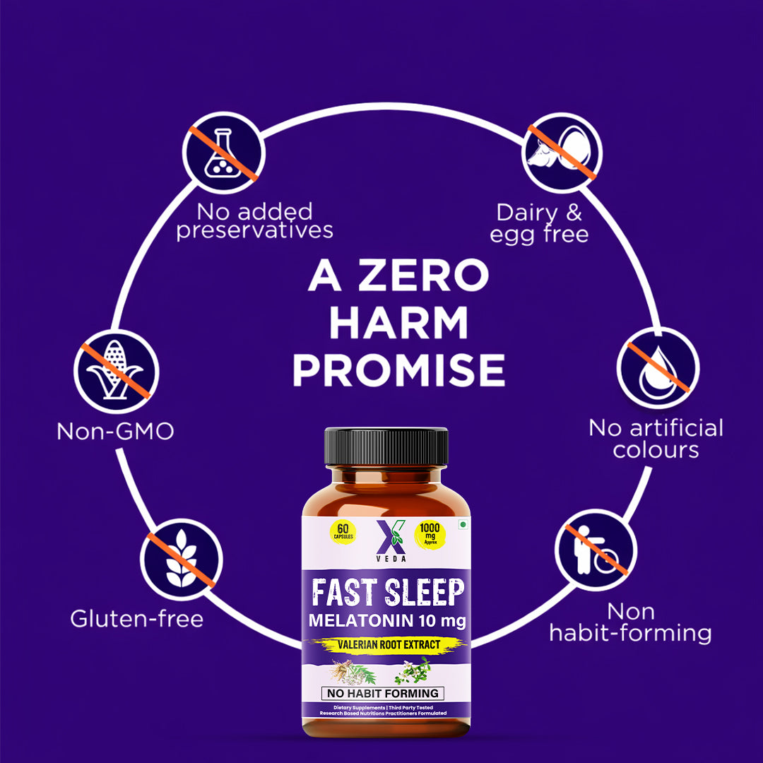 Melatonin 10mg with Valerian Extract