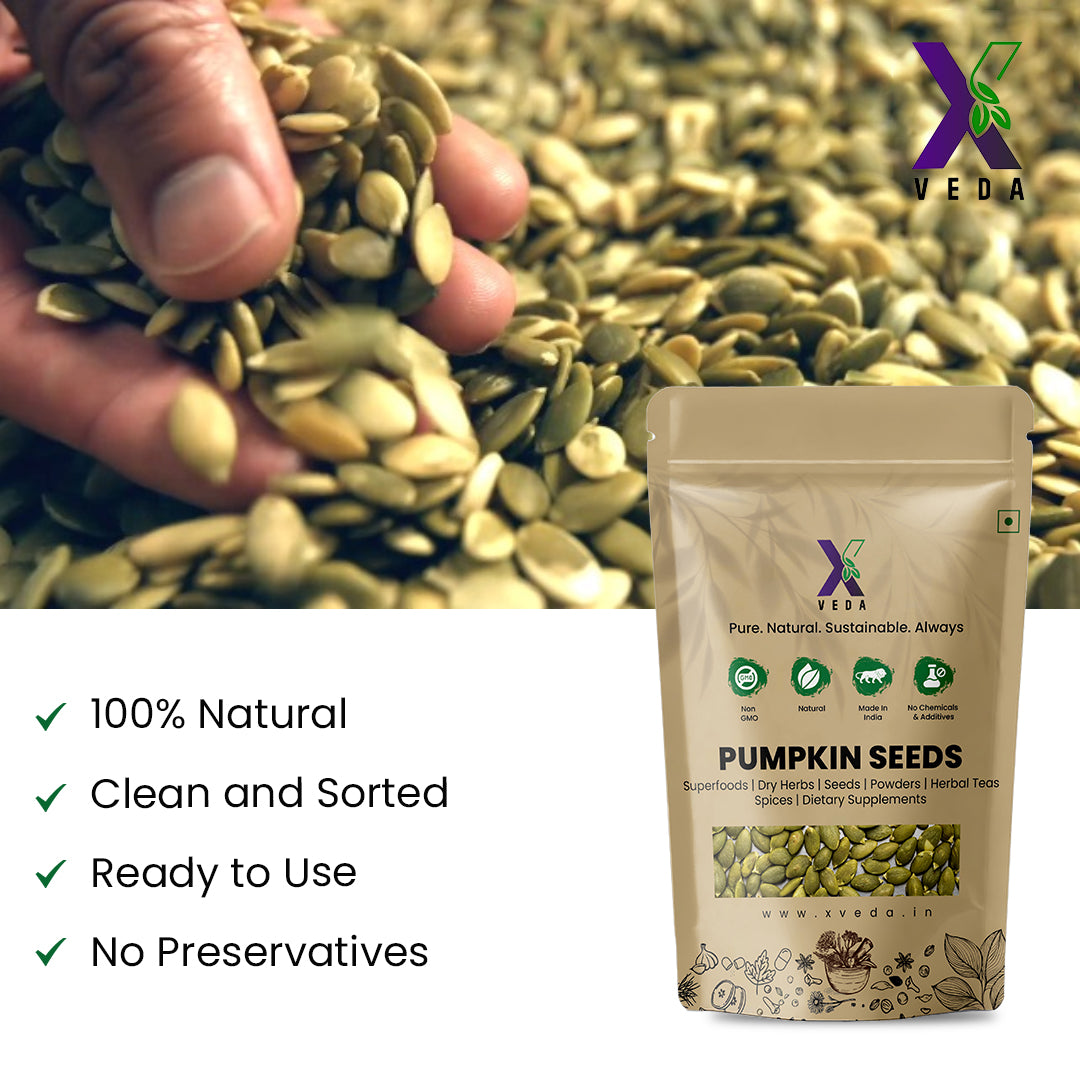 Pumpkin Seeds | 100% Natural & Raw | Nutrient-Rich Superfood Seeds