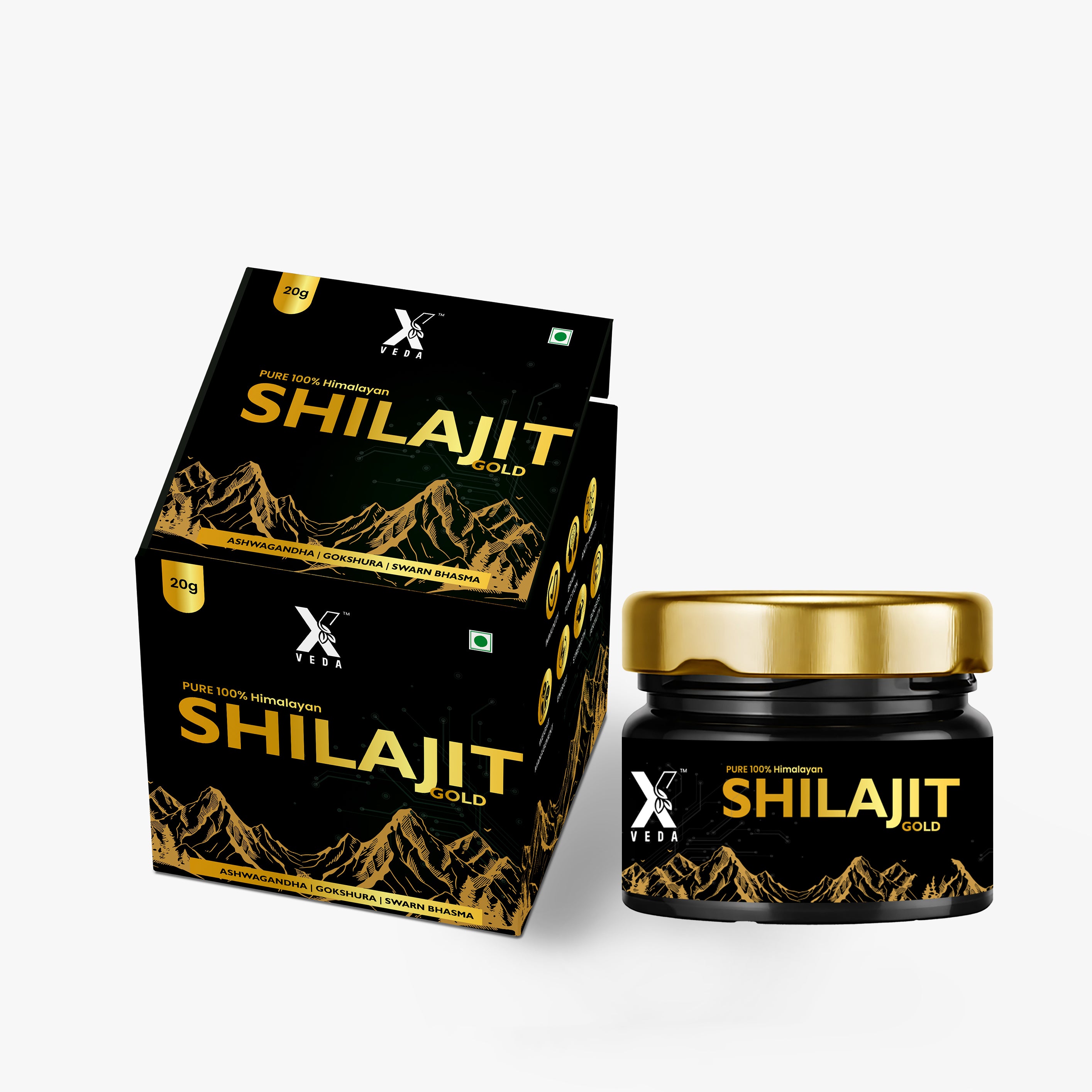 Pure Himalayan Shilajit Gold Resin | 100% Natural & Authentic