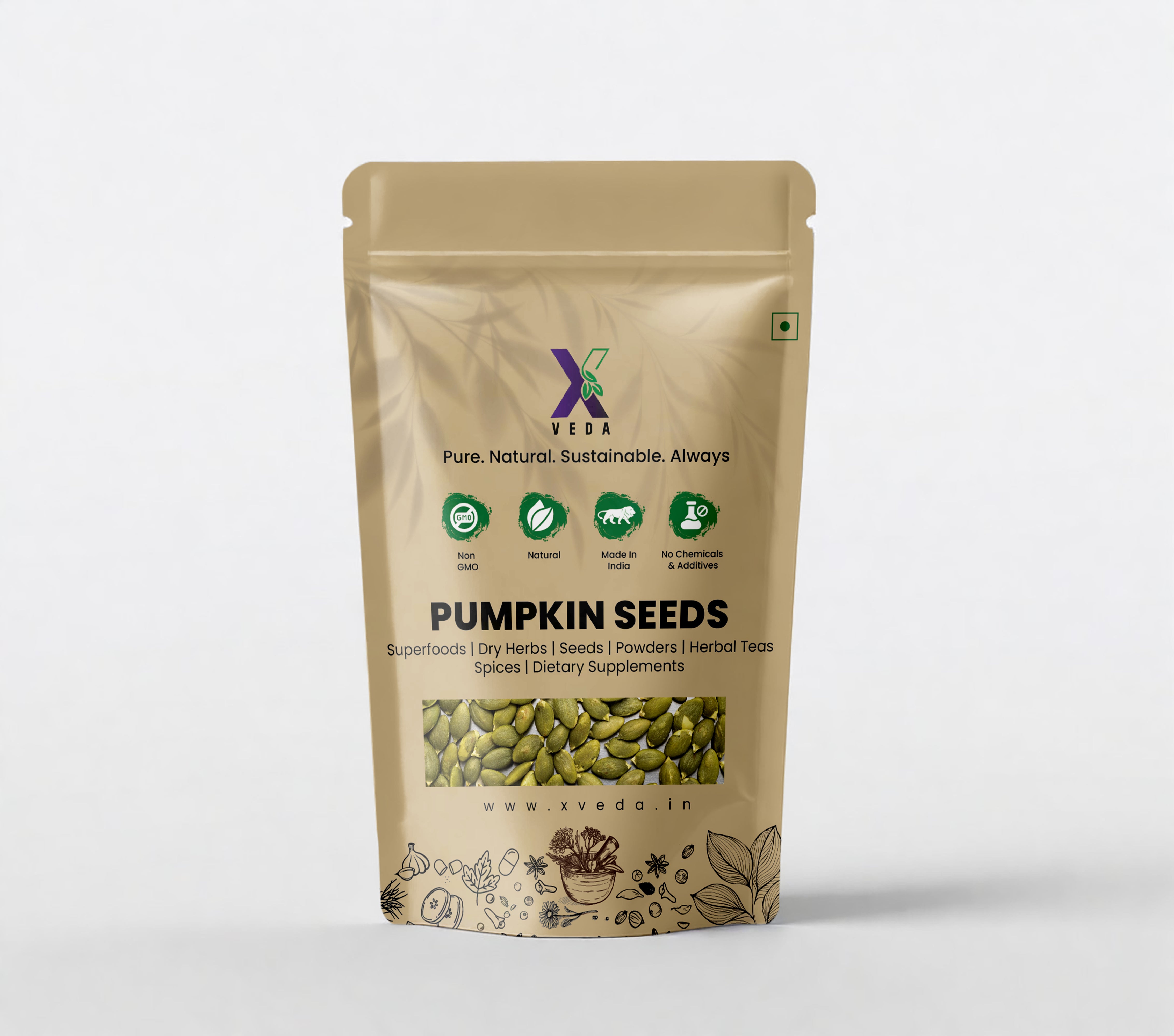 Pumpkin Seeds | 100% Natural & Raw | Nutrient-Rich Superfood Seeds