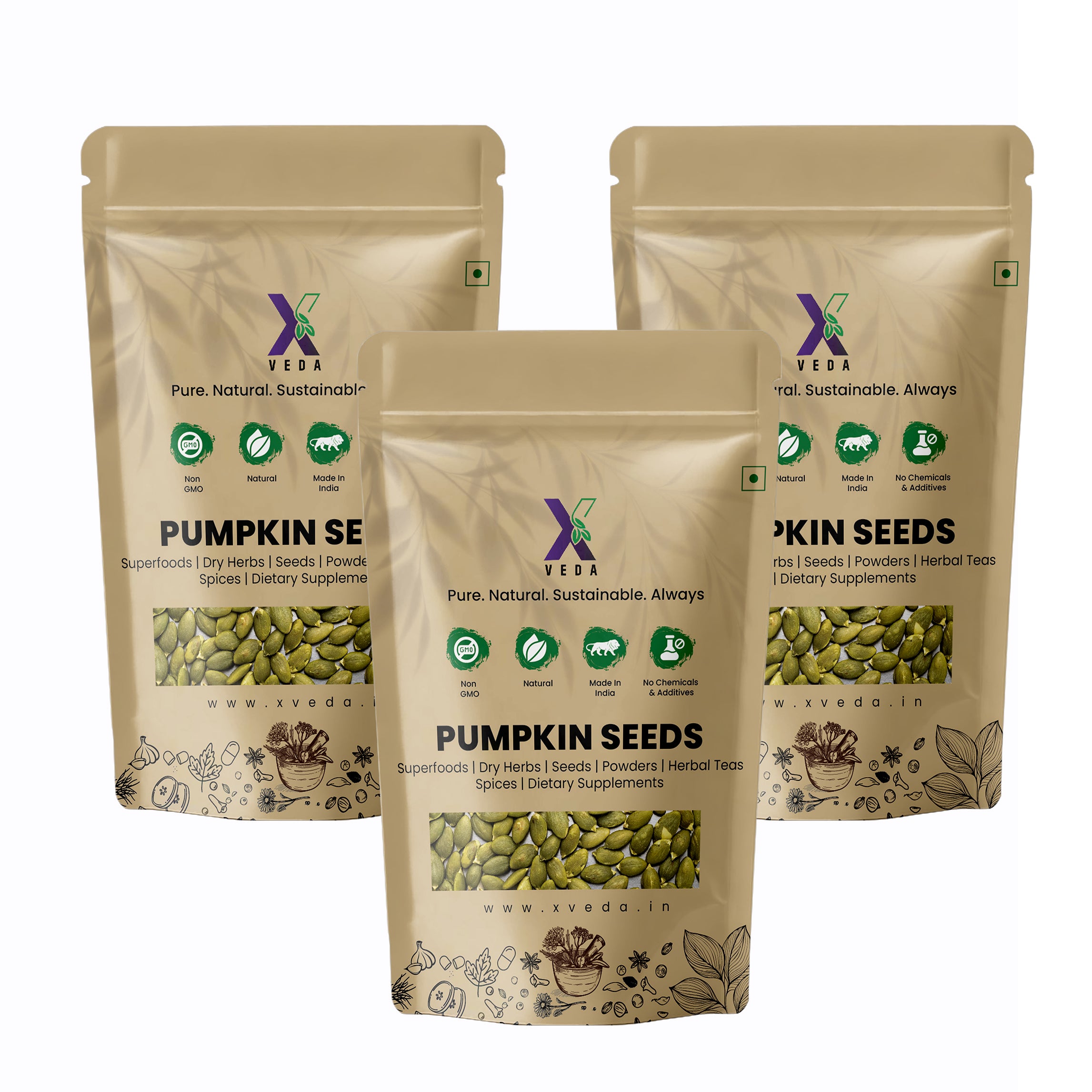 Pumpkin Seeds | 100% Natural & Raw | Nutrient-Rich Superfood Seeds