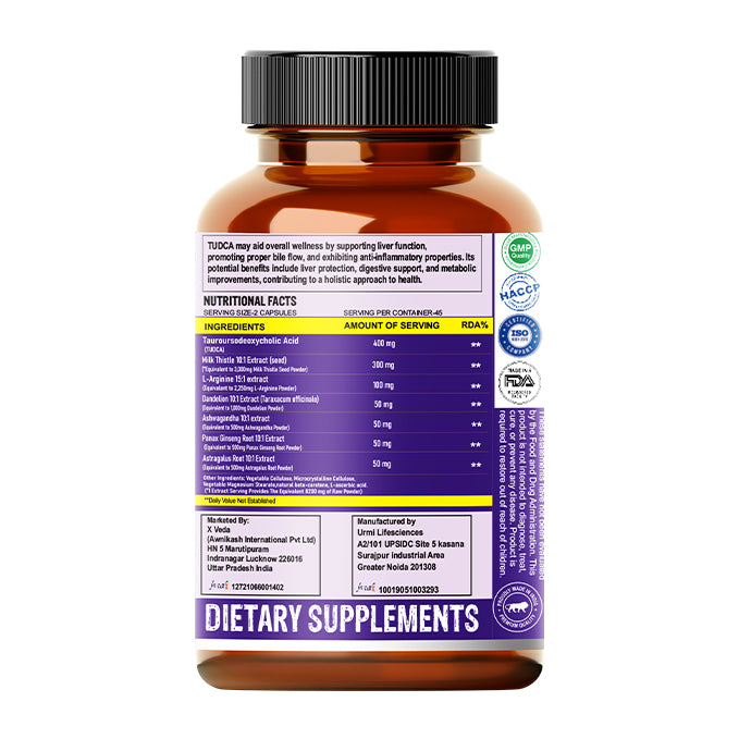 Advanced Liver Support TUDCA with Milk