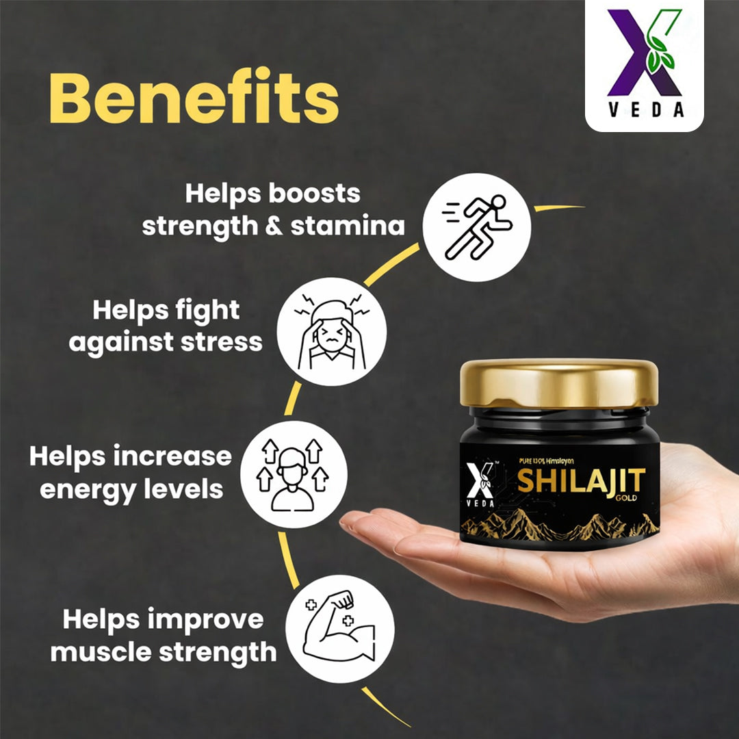 Pure Himalayan Shilajit Gold Resin | 100% Natural & Authentic
