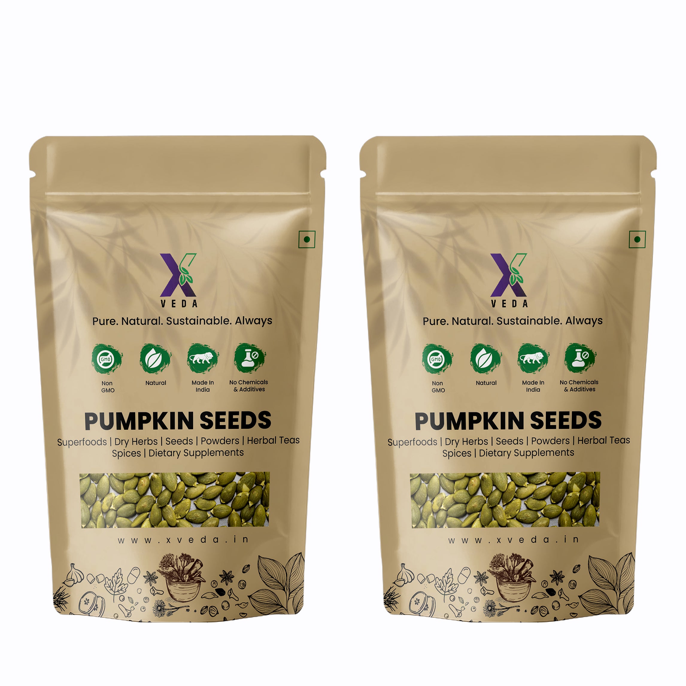 Pumpkin Seeds | 100% Natural & Raw | Nutrient-Rich Superfood Seeds