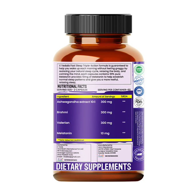 Melatonin 10mg with Valerian Extract
