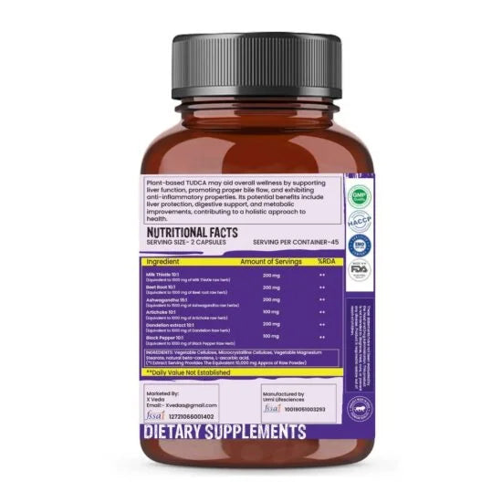 Advanced Liver Support TUDCA with Milk