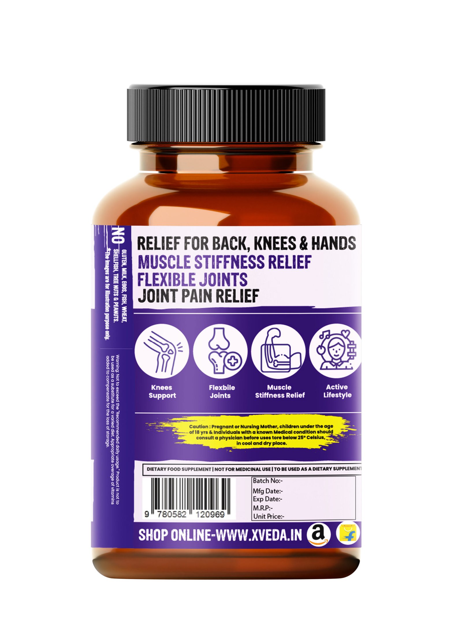 X Veda Glucosamine Chondroitin With MSM - Image 3