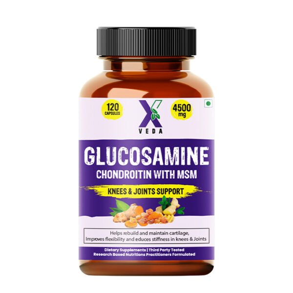 X Veda Glucosamine Chondroitin With MSM