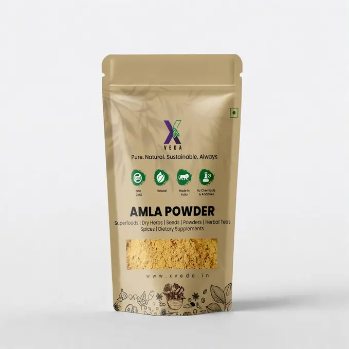 X Veda Amla Powder 227 Gms